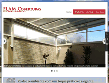 Tablet Screenshot of elamcoberturas.com